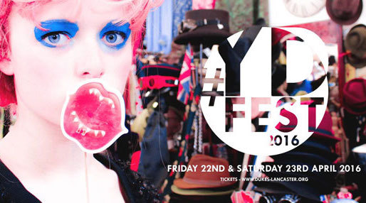 'YD Fest 2016' poster. Friday 22nd & Saturday 23rd April 2016