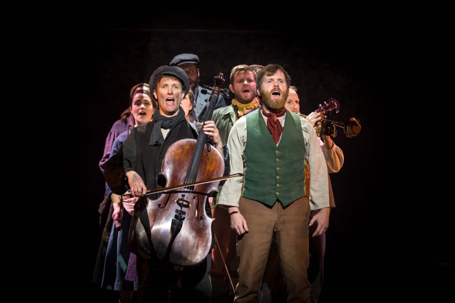 performance of 'The Hired Man' at Queen's Theatre Hornchurch